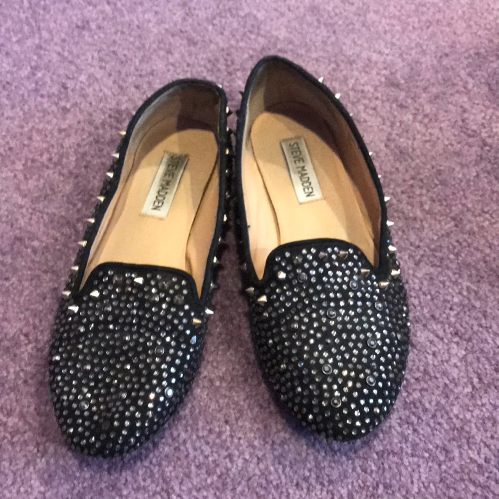 Steve Madden Studded Smoking Shoe